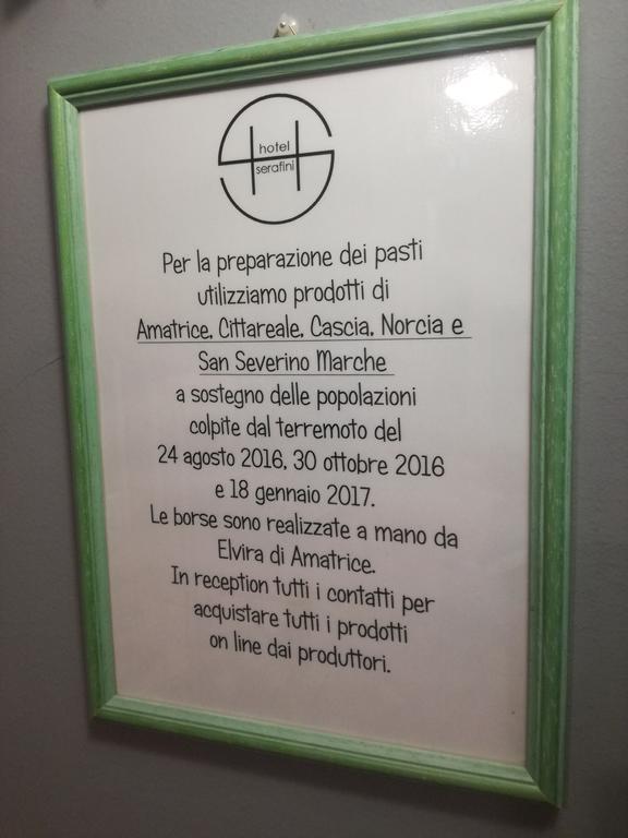 Albergo B&B Serafini Rimini Eksteriør bilde